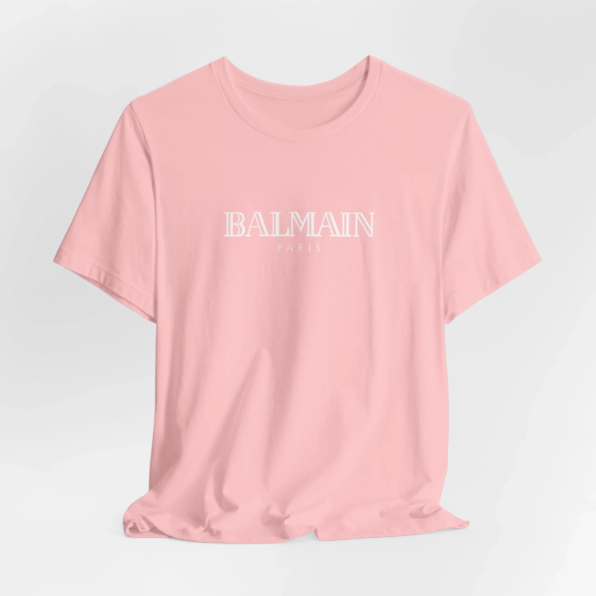 Balmain Paris Logo Tee - Black Graphic T-Shirt