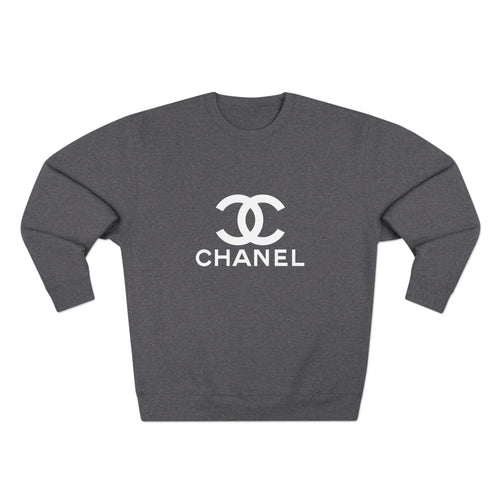Crewneck Sweatshirt — Minimal Logo Luxe Style